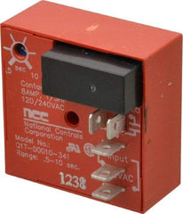 NCC - 5 Pin, SPDT Time Delay Relay - 8 at 250 VAC Resistive Load Contact Amp, 120 VAC, On Board Trimpot - Exact Tool & Supply