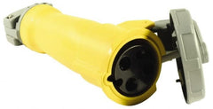 Hubbell Wiring Device-Kellems - Pin & Sleeve Plugs & Connectors; Connector Type: Connector ; Pin Configuration: 5 ; Number of Poles: 4 ; Amperage: 30 ; Voltage: 277/480 VAC ; Maximum Cord Grip Diameter (mm): 36.80 - Exact Tool & Supply