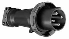 Hubbell Wiring Device-Kellems - Pin & Sleeve Plugs & Connectors; Connector Type: Plug ; Pin Configuration: 4 ; Number of Poles: 4 ; Amperage: 60 ; Voltage: 120/208 VAC ; Maximum Cord Grip Diameter (mm): 36.80 - Exact Tool & Supply