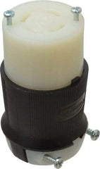 Hubbell Wiring Device-Kellems - 480 VAC, 30 Amp, L16-30R Configuration, Industrial Grade, Self Grounding Connector - 3 Phase, 3 Poles, IP20, 0.35 to 1.15 Inch Cord Diameter - Exact Tool & Supply