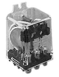 ACI - 11 Pins, Square Electromechanical Blade General Purpose Relay - 10 Amp at 240 VAC, 3PDT, 12 VDC - Exact Tool & Supply