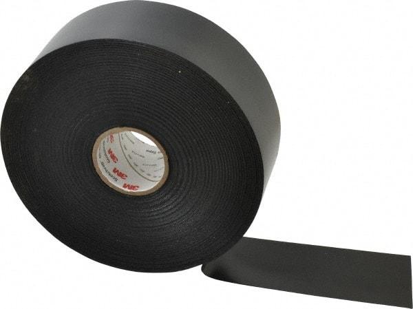 3M - 2" x 100', Black Vinyl Electrical Tape - Series 51, 20 mil Thick, 40 Lb./Inch Tensile Strength - Exact Tool & Supply