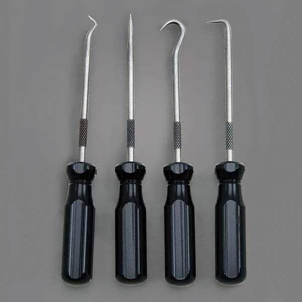 Ullman Devices - Scribe & Probe Sets Type: Hook & Pick Set Number of Pieces: 4 - Exact Tool & Supply