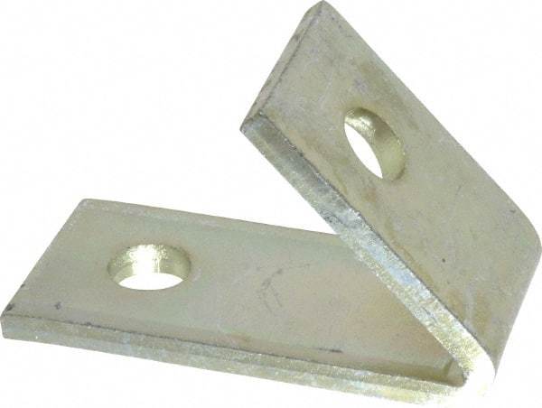 Thomas & Betts - Zinc Dichromate Steel 45° Channel, Strut Fitting - Used with Joining Metal Framing Channel & Strut - Exact Tool & Supply
