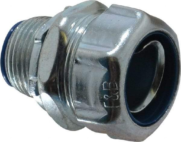 Thomas & Betts - 3/4" Trade, Steel Threaded Straight Liquidtight Conduit Connector - Insulated - Exact Tool & Supply