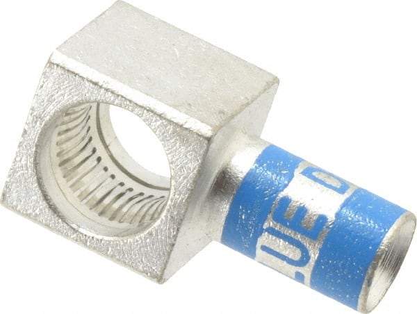 Thomas & Betts - 600 Volt, 6 AWG, Female Pigtail Connector - 1/2 Inch Long Wire Strip, Blue, CSA Certified, RoHS Compliant, UL File Y - Exact Tool & Supply