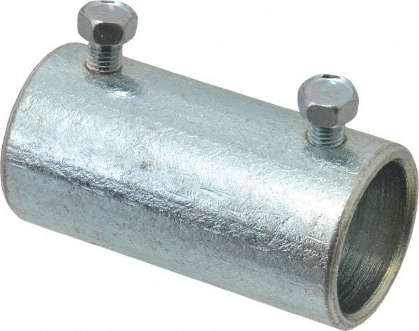 Thomas & Betts - 3/4" Trade, Steel Set Screw Rigid/Intermediate (IMC) Conduit Coupling - Noninsulated - Exact Tool & Supply