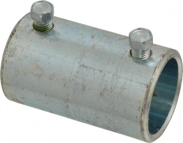 Thomas & Betts - 1" Trade, Steel Set Screw Rigid/Intermediate (IMC) Conduit Coupling - Noninsulated - Exact Tool & Supply