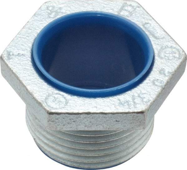 Thomas & Betts - 3/4" Trade, Malleable Iron Threaded Rigid/Intermediate (IMC) Conduit Nipple - Insulated - Exact Tool & Supply