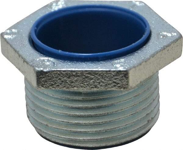 Thomas & Betts - 1" Trade, Malleable Iron Threaded Rigid/Intermediate (IMC) Conduit Nipple - Insulated - Exact Tool & Supply