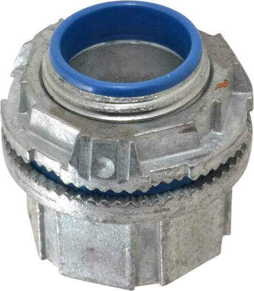 Thomas & Betts - 1" Trade, Zinc Threaded Rigid/Intermediate (IMC) Conduit Hub - Partially Insulated - Exact Tool & Supply