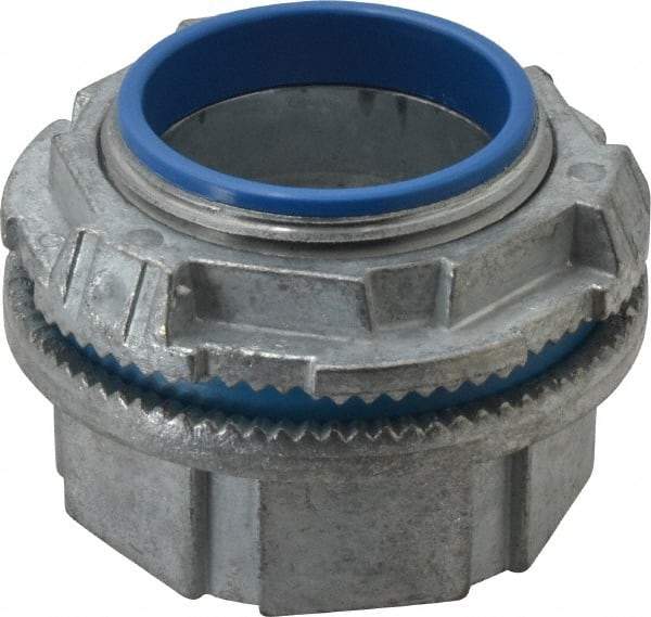 Thomas & Betts - 1-1/2" Trade, Zinc Threaded Rigid/Intermediate (IMC) Conduit Hub - Partially Insulated - Exact Tool & Supply