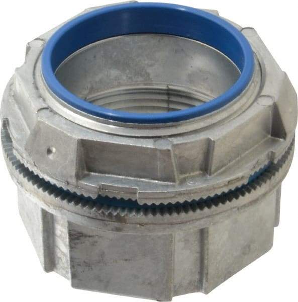 Thomas & Betts - 2-1/2" Trade, Zinc Threaded Rigid/Intermediate (IMC) Conduit Hub - Partially Insulated - Exact Tool & Supply