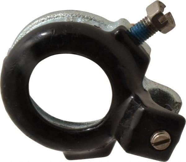 Thomas & Betts - 1" Trade, Malleable Iron Lug Screw Straight Rigid/Intermediate (IMC) Conduit Bushing - Partially Insulated - Exact Tool & Supply