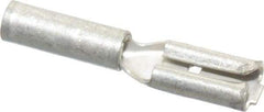 Thomas & Betts - 22 to 18 AWG, Noninsulated, Female Wire Disconnect - 0.11 Inch Wide Tab, Red, RoHS Compliant, UL 94 V-0 - Exact Tool & Supply
