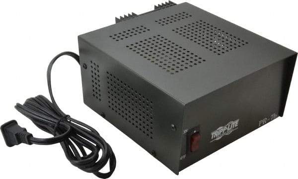 Tripp-Lite - 30 Watt, 7 Amp, 120 VAC Input, 13.8 VDC Output, Power Supply - 6-1/2 Inch Wide x 7-1/2 Inch Deep x 3-3/4 Inch High, 32 to 104°F, Red LED Display - Exact Tool & Supply