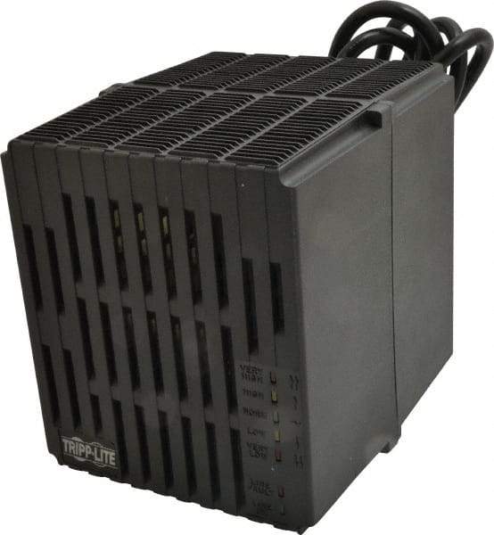 Tripp-Lite - 6 Outlets, 140 Volt Max Input, 1,800 VA, Portable Power Conditioner - 120 VAC Output, 6 Inch Wide x 7 Inch High x 7 Inch Deep - Exact Tool & Supply