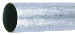 Made in USA - 2" Trade Size, 10' Long, EMT Conduit - Steel, 2" ID - Exact Tool & Supply