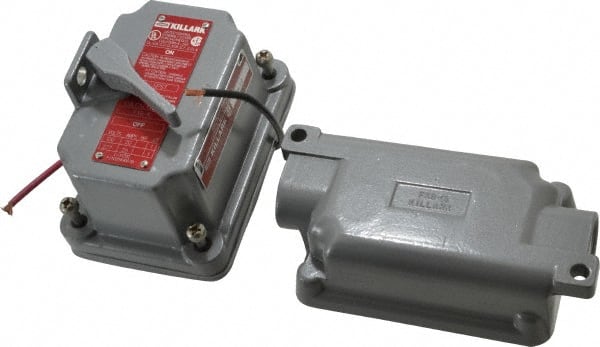 Hubbell Killark - 20 Amp, 120 V, SP Tumbler Switch - Exact Tool & Supply