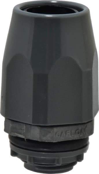 Thomas & Betts - 3/8" Trade, Thermoplastic Threaded Straight Liquidtight Conduit Connector - Insulated - Exact Tool & Supply