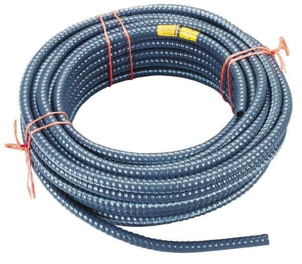 Thomas & Betts - 2" Trade Size, 50' Long, Flexible Liquidtight Conduit - PVC, 2.205" ID, Gray - Exact Tool & Supply
