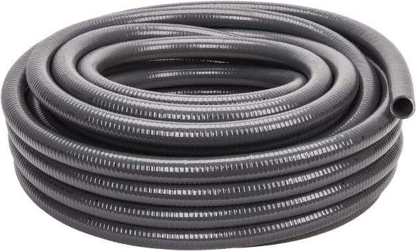 Thomas & Betts - 1" Trade Size, 100' Long, Flexible Liquidtight Conduit - PVC, 1.046" ID, Gray - Exact Tool & Supply