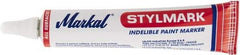 Markal - White - Steel Ball Tip - Exact Tool & Supply