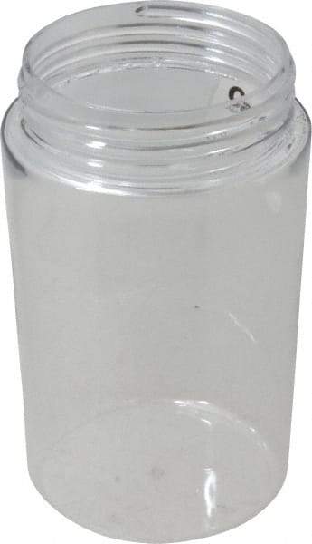 Thomas & Betts - 3.7" Wide x 5.88" High, Clear Lens, Corrosion, Dirt, Dust & Moisture Resistant, Plastic Fixture Globe - Clear (Color), cULus File E183934 - Exact Tool & Supply
