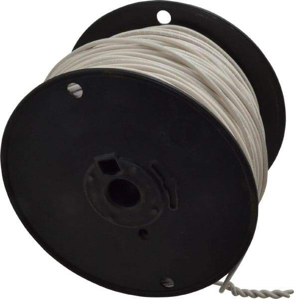 Southwire - 16 AWG, 26 Strand, White Machine Tool Wire - PVC, Acid, Moisture and Oil Resistant, 500 Ft. Long - Exact Tool & Supply
