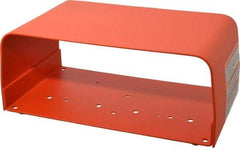 LINEMASTER - 6 Inch Long x 11 Inch Wide x 4-1/2 Inch High, Foot Switch Guard - For Use with Twin Foot Switches - Exact Tool & Supply
