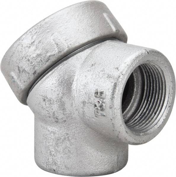 Thomas & Betts - 1-1/4" Trade, Iron Threaded Angled Rigid/Intermediate (IMC) Conduit Elbow - Noninsulated - Exact Tool & Supply