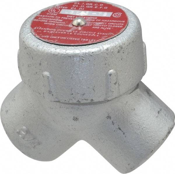 Thomas & Betts - 3/4" Trade, Iron Threaded Angled Rigid/Intermediate (IMC) Conduit Elbow - Noninsulated - Exact Tool & Supply