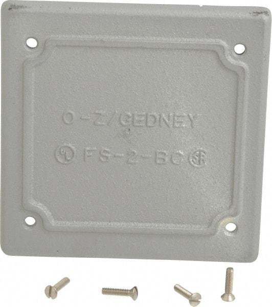 O-Z/Gedney - Electrical Outlet Box Iron Device Box - Exact Tool & Supply