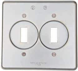 Thomas & Betts - Electrical Outlet Box Steel Device Cover - Exact Tool & Supply