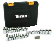 43 Piece - #54137 Master Star Bit Socket Set - Exact Tool & Supply