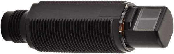 Omron - M12 Connector, 15m Nominal Distance, Insulation, Shock and Vibration Resistant, Through Beam Photoelectric Sensor - 10 to 30 VDC, 50/60 Hz, Plastic, 57.9mm Long x 14.1mm Wide - Exact Tool & Supply