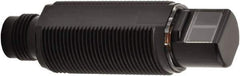 Omron - M12 Connector, 3m Nominal Distance, Insulation, Shock and Vibration Resistant, Retroreflective Photoelectric Sensor - 10 to 30 VDC, 50/60 Hz, Plastic, 57.9mm Long x 14.1mm Wide - Exact Tool & Supply
