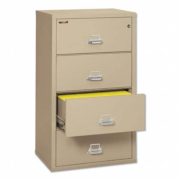 FireKing - File Cabinets & Accessories Type: Lateral Files Number of Drawers: 4 - Exact Tool & Supply
