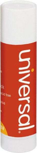 UNIVERSAL - 1.30 oz Stick Clear All Purpose Glue - Bonds to Paper, Cardboard & Fabric - Exact Tool & Supply