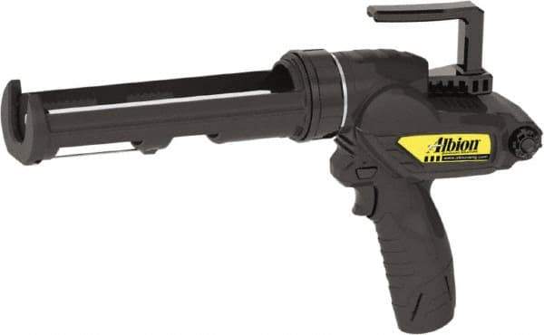 Albion Engineering - 10 oz Half Barrel Frame Battery Caulk/Adhesive Applicator - Use with Single Cartridges - Exact Tool & Supply