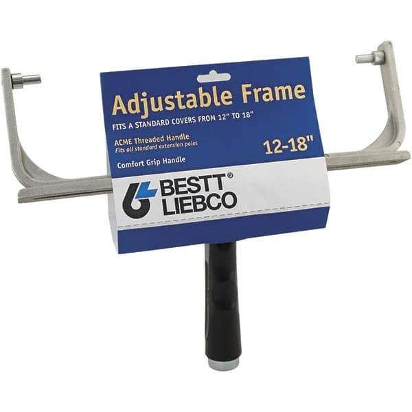 Bestt-Liebco - 12, 18" Wide x 10" Long Adjustable Frame - Plastic Frame - Exact Tool & Supply