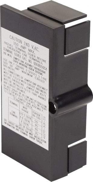 Square D - Circuit Breaker Jumper Bar Cover - Use with 6P Jumper Bar Base - Exact Tool & Supply