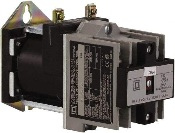 Square D - 2NO, 600 VAC Control Relay - Panel Mount - Exact Tool & Supply