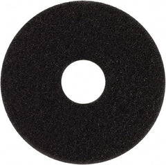 Oreck - Scrubbing Pad - 12" Machine, Black Pad, Abrasive - Exact Tool & Supply