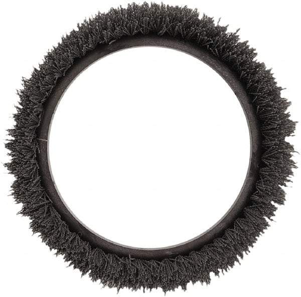 Oreck - Shampooing Brush - 12" Machine, Black Pad, Nylon - Exact Tool & Supply
