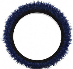 Oreck - Scrubbing Brush - 12" Machine, Blue Pad, Polyester - Exact Tool & Supply