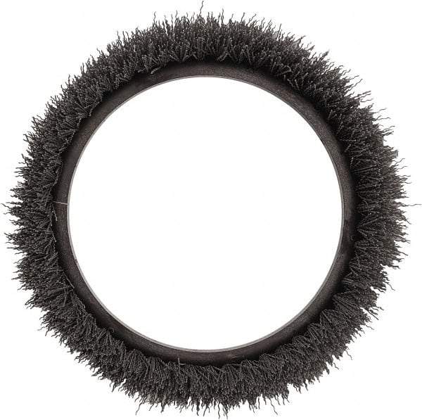 Oreck - Heavy Duty Scrub Brush - 12" Machine, Gray Pad, Silicon Carbide - Exact Tool & Supply