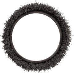 Oreck - Heavy Duty Scrub Brush - 12" Machine, Gray Pad, Silicon Carbide - Exact Tool & Supply