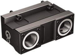 Sandvik Coromant - Left Hand Cut, C4 Modular Connection, Adapter/Mount Lathe Modular Clamping Unit - 40mm Square Shank Diam, 2.835" OAL, Through Coolant - Exact Tool & Supply