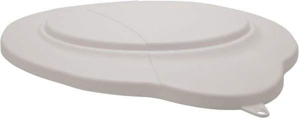 Vikan - 5 Gal Polypropylene Pail Lid - White, For Use with Vikan 5 Gal Pail - Exact Tool & Supply